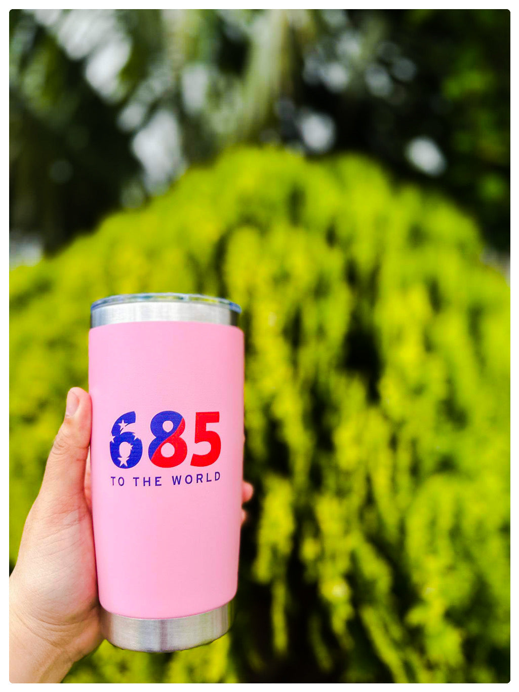 685 Travel Mug (with leak resistant lid)