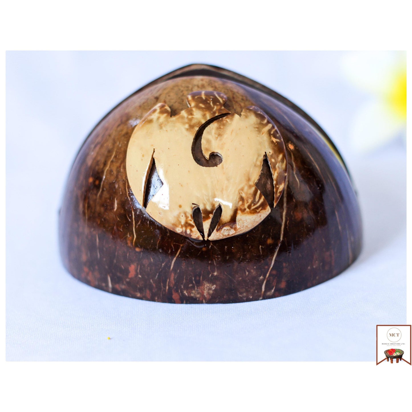 Coconut serviette holder
