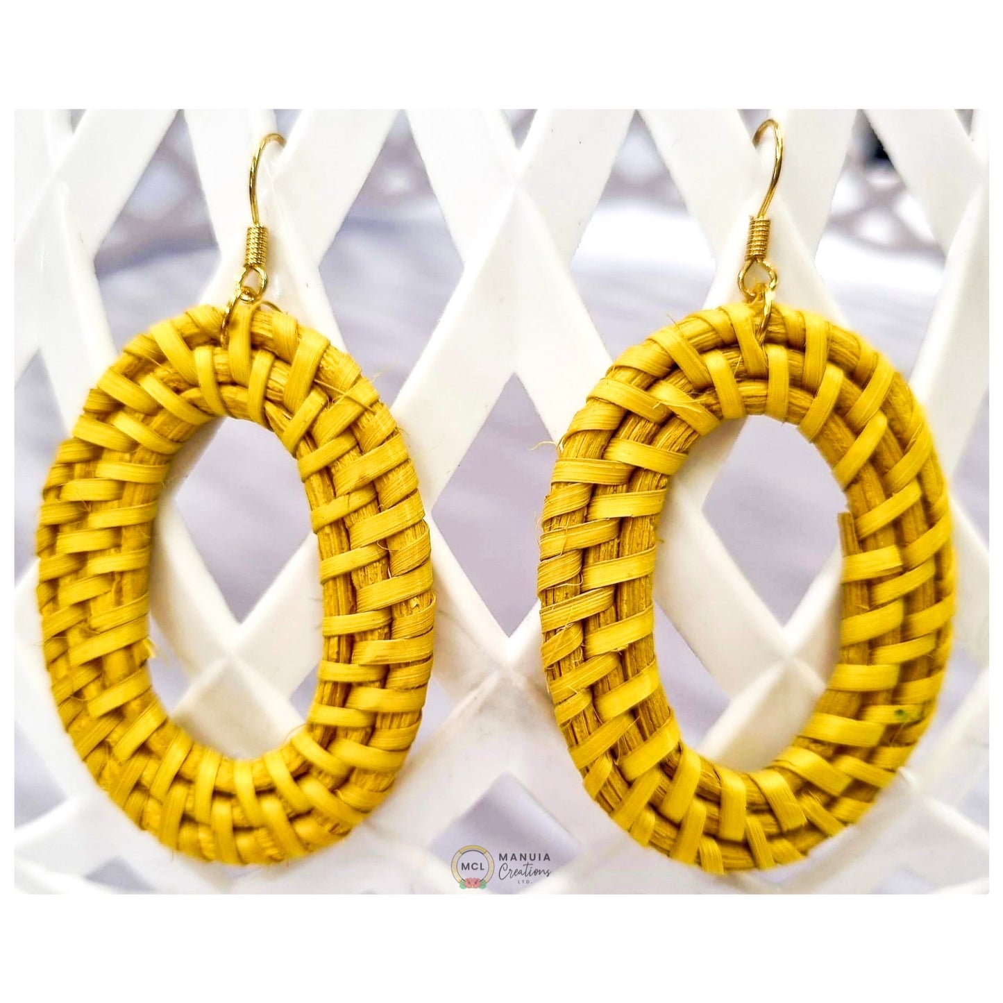 Rattan Earrings Collection
